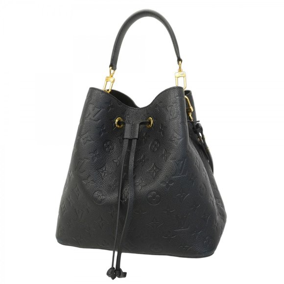 Louis Vuitton Monogram Empreinte NeoNoe MM Shoulder Bag M45256 Noir Women's - Picture 1 of 10